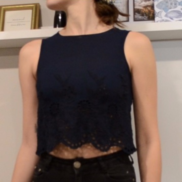 Cropped River island top - Picture 1 of 3